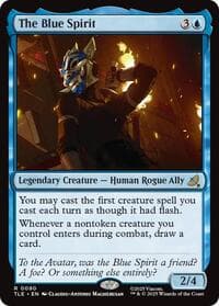 The Blue Spirit - Avatar: The Last Airbender: Eternal-Legal - Magic: The Gathering card