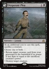 Desperate Plea - Avatar: The Last Airbender: Eternal-Legal - Magic: The Gathering card