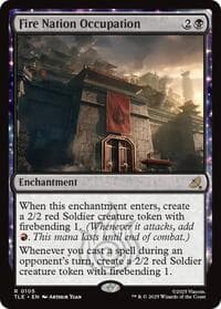 Fire Nation Occupation - Avatar: The Last Airbender: Eternal-Legal - Magic: The Gathering card