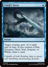 Unagi's Spray - Avatar: The Last Airbender: Eternal-Legal - Magic: The Gathering card
