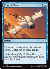 Frantic Search - Avatar: The Last Airbender: Eternal-Legal - Magic: The Gathering card