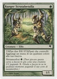 Birchlore Rangers (Italian) - "Ranger Scrutabetulla" (B53) - Magic Encyclopedia 2005 (Salvat/Hachette) - Magic: The Gathering card
