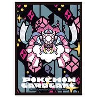 Pokemon TCG: Pokemon Center Japan Exclusive Card Sleeves - Mega Diancie (64-Pack) - Pokemon International Card Sleeves - Card Sleeves card