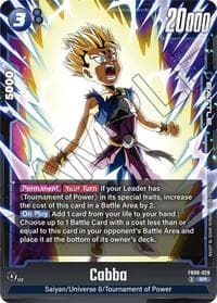Cabba - FB08-029 - Saiyan's Pride - Dragon Ball Super: Fusion World card
