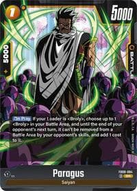 Paragus - FB08-084 - Saiyan's Pride - Dragon Ball Super: Fusion World card
