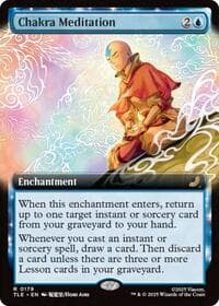 Chakra Meditation (Extended Art) - Avatar: The Last Airbender: Eternal-Legal - Magic: The Gathering card