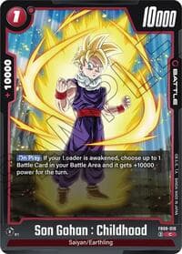 Son Gohan : Childhood - FB08-010 - Saiyan's Pride - Dragon Ball Super: Fusion World card