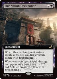 Fire Nation Occupation (Extended Art) - Avatar: The Last Airbender: Eternal-Legal - Magic: The Gathering card