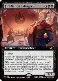 Fire Nation Salvagers (Extended Art) - Avatar: The Last Airbender: Eternal-Legal - Magic: The Gathering card