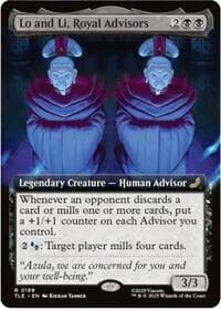 Lo and Li, Royal Advisors (Extended Art) - Avatar: The Last Airbender: Eternal-Legal - Magic: The Gathering card