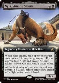 Nyla, Shirshu Sleuth (Extended Art) - Avatar: The Last Airbender: Eternal-Legal - Magic: The Gathering card