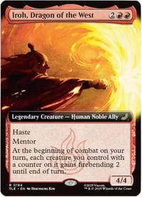 Iroh, Dragon of the West (Extended Art) - Avatar: The Last Airbender: Eternal-Legal - Magic: The Gathering card