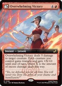 Overwhelming Victory (Extended Art) - Avatar: The Last Airbender: Eternal-Legal - Magic: The Gathering card