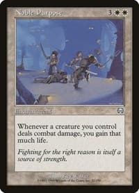 Noble Purpose - Mercadian Masques - Magic: The Gathering card