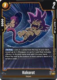 Kakarot - FB08-076 - Saiyan's Pride - Dragon Ball Super: Fusion World card