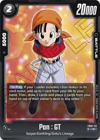 Pan : GT - FB08-113 - Saiyan's Pride - Dragon Ball Super: Fusion World card