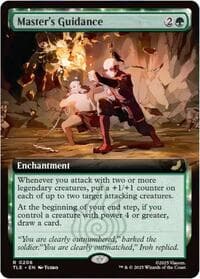 Master's Guidance (Extended Art) - Avatar: The Last Airbender: Eternal-Legal - Magic: The Gathering card