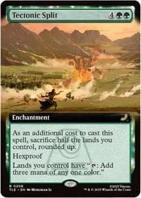 Tectonic Split (Extended Art) - Avatar: The Last Airbender: Eternal-Legal - Magic: The Gathering card