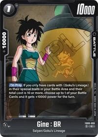 Gine : BR - Saiyan's Pride - Dragon Ball Super: Fusion World card