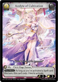Acolyte of Cultivation - Promotional Cards - Grand Archive TCG card