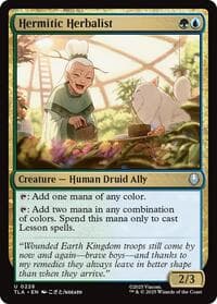 Hermitic Herbalist - Avatar: The Last Airbender - Magic: The Gathering card