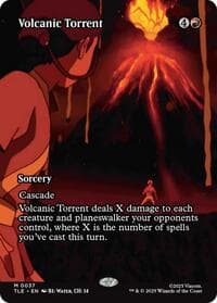 Volcanic Torrent (Borderless) - Avatar: The Last Airbender: Eternal-Legal - Magic: The Gathering card
