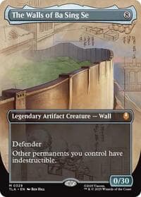 The Walls of Ba Sing Se (Borderless) - Avatar: The Last Airbender - Magic: The Gathering card