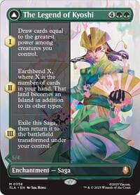 The Legend of Kyoshi (Borderless) - Avatar: The Last Airbender - Magic: The Gathering card