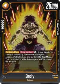 Broly - FB08-086 - Saiyan's Pride - Dragon Ball Super: Fusion World card