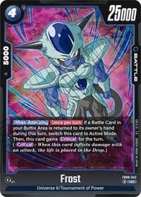 Frost - Saiyan's Pride - Dragon Ball Super: Fusion World card