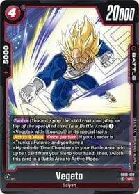 Vegeta - FB08-022 - Saiyan's Pride - Dragon Ball Super: Fusion World card