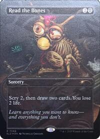 Read the Bones (7066) (Rainbow Foil) - Secret Lair Drop Series - Magic: The Gathering card