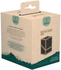 Return to Earth Boulder Deck Case Black (133+) - Ultimate Guard Deck Boxes - Deck Boxes card