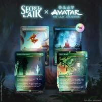 Secret Lair x Avatar: The Last Airbender: A Lot To Learn - Rainbow Foil Edition - Secret Lair Drop Series - Magic: The Gathering card