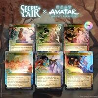 Secret Lair x Avatar: The Last Airbender: One with the Elements - Rainbow Foil Edition - Secret Lair Drop Series - Magic: The Gathering card