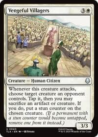 Vengeful Villagers - Avatar: The Last Airbender - Magic: The Gathering card