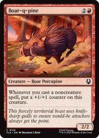 Boar-q-pine - Avatar: The Last Airbender - Magic: The Gathering card