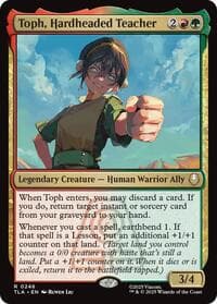 Toph, Hardheaded Teacher - Avatar: The Last Airbender - Magic: The Gathering card