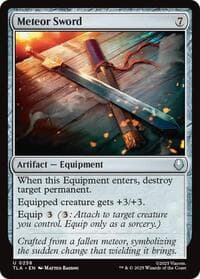 Meteor Sword - Avatar: The Last Airbender - Magic: The Gathering card