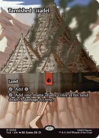 Tarnished Citadel (Borderless) - Avatar: The Last Airbender: Eternal-Legal - Magic: The Gathering card