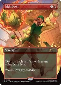 Meltdown - Secret Lair Drop Series - Magic: The Gathering card