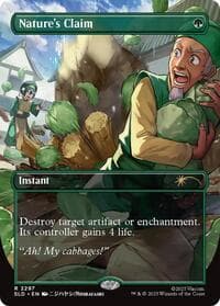 Nature's Claim - Secret Lair Drop Series - Magic: The Gathering card