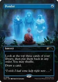 Ponder (2292) - Secret Lair Drop Series - Magic: The Gathering card
