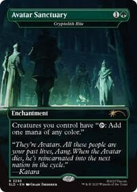 Avatar Sanctuary - Cryptolith Rite - Secret Lair Drop Series - Magic: The Gathering card
