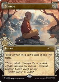 Silence (2300) - Secret Lair Drop Series - Magic: The Gathering card