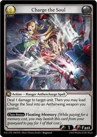 Charge the Soul - Promotional Cards - Grand Archive TCG card