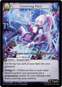Conniving Plans - Promotional Cards - Grand Archive TCG card