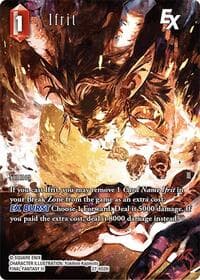 Ifrit EX (Full Art) - Journey of Discovery - Final Fantasy TCG card