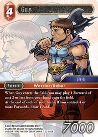 Guy - Journey of Discovery - Final Fantasy TCG card