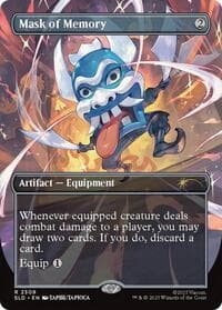 Mask of Memory - Secret Lair Drop Series - Magic: The Gathering card